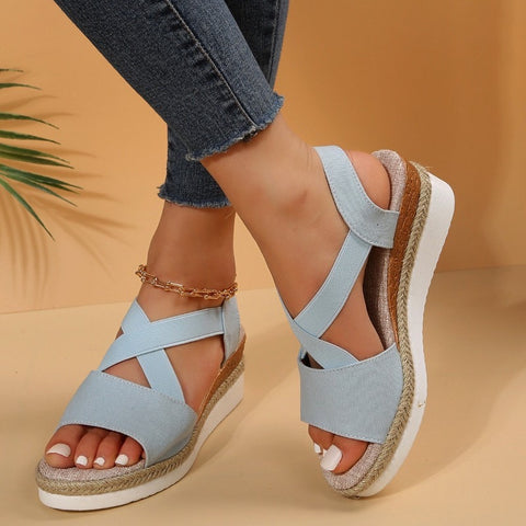 Hatmeo Women's Comfy Wedge Heel Sandals