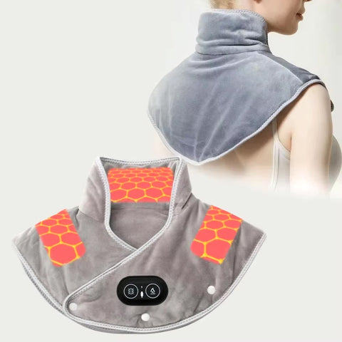 Hatmeo Shoulder and Neck Massage Heating Pad