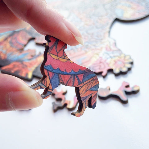 Hatmeo Wooden Jigsaw Puzzle