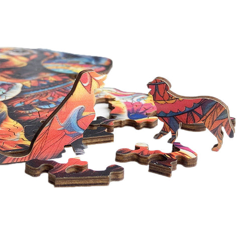 Hatmeo Wooden Jigsaw Puzzle