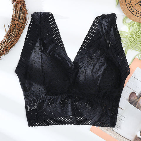 Hatmeo Women's Comfortable Seamless Anti-Sag Bra
