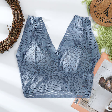 Hatmeo Women's Comfortable Seamless Anti-Sag Bra