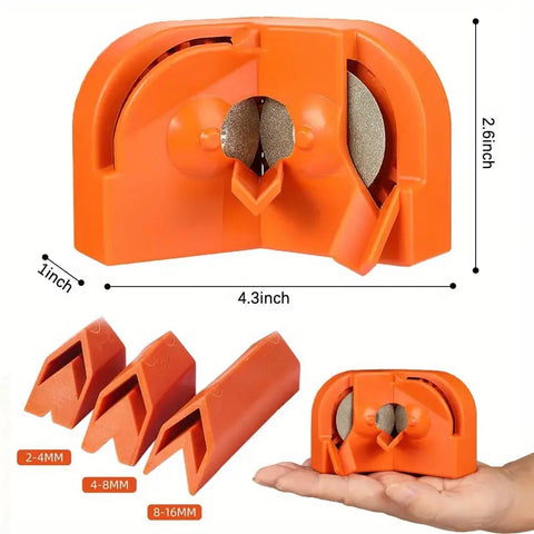 Hatmeo High-Precision Drill Bit Sharpener - Handheld Non-Electric Tool
