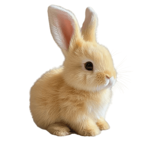 Hatmeo BunnyBuddy Children's Simulation Companion Plush Toy-(AQY）