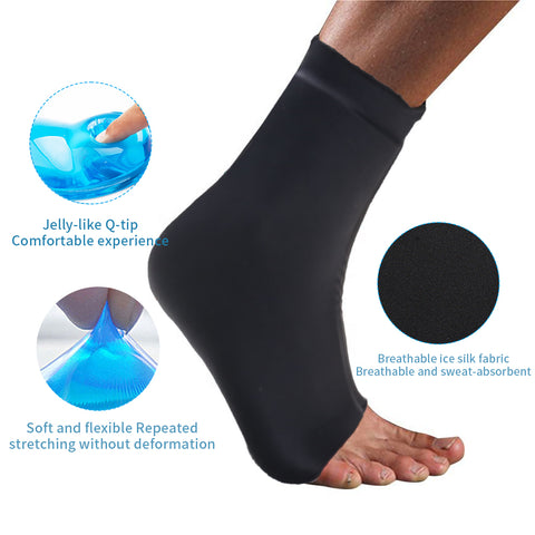 Hatmeo Ankle Ice Pack Wrap for Swelling