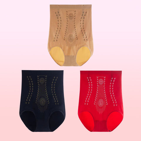Hatmeo High Waist Antibacterial Negative Ion Shapewear