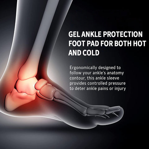 Hatmeo Ankle Ice Pack Wrap for Swelling