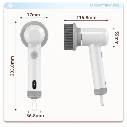 Hatmeo Spin Power Scrubber