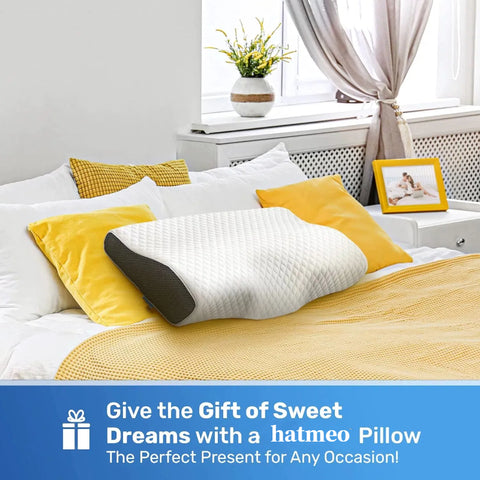 Hatmeo Anti-Snoring Sleep Pillow