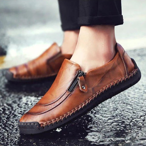 Hatmeo Men's casual-shoes-business-slip-on-shoes
