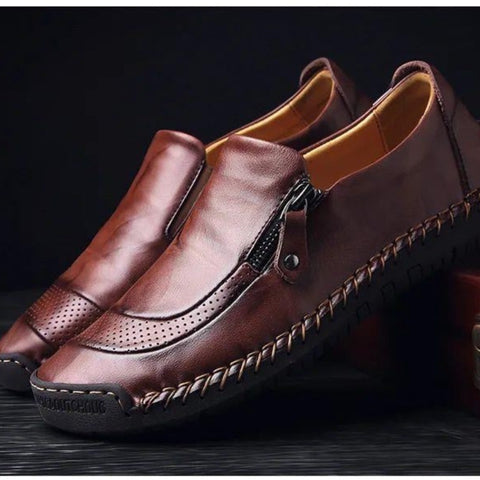 Hatmeo Men's casual-shoes-business-slip-on-shoes