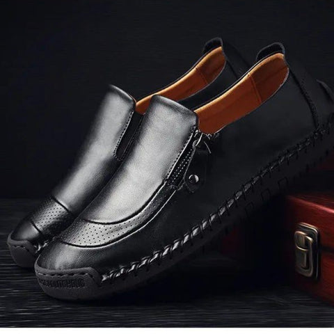 Hatmeo Men's casual-shoes-business-slip-on-shoes