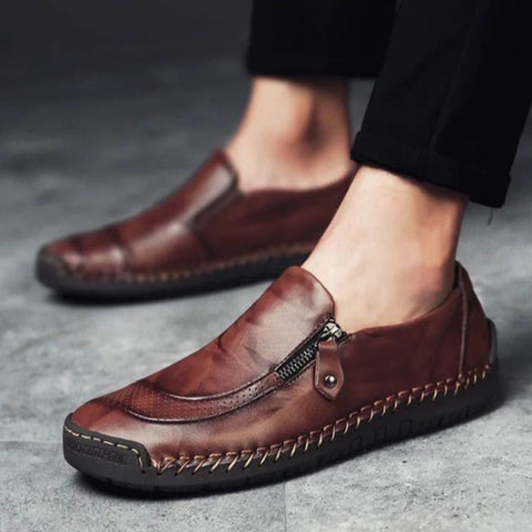 Hatmeo Men's casual-shoes-business-slip-on-shoes