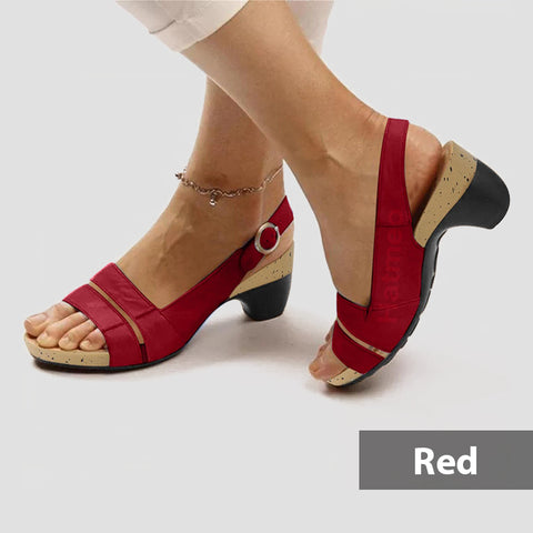 Hatmeo Strapless Open-Toe Sandals
