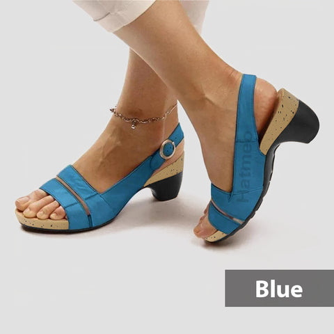 Hatmeo Strapless Open-Toe Sandals