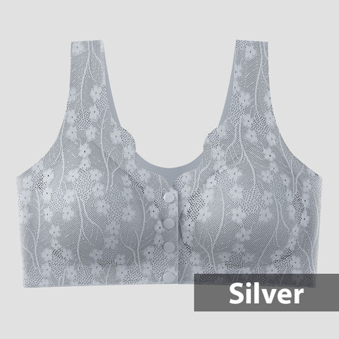Hatmeo Seamless front closure large size bra
