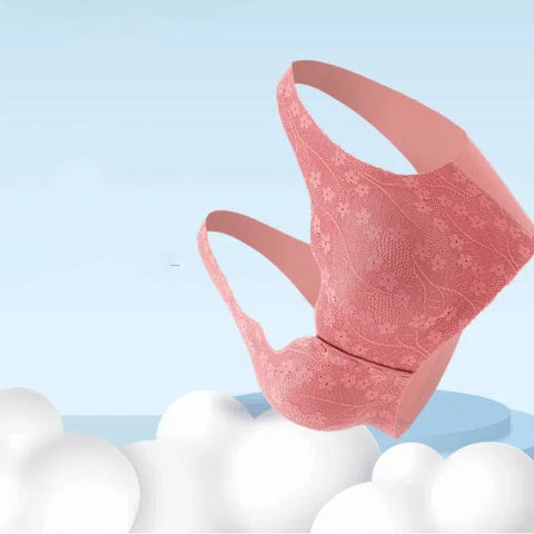 Hatmeo Seamless front closure large size bra