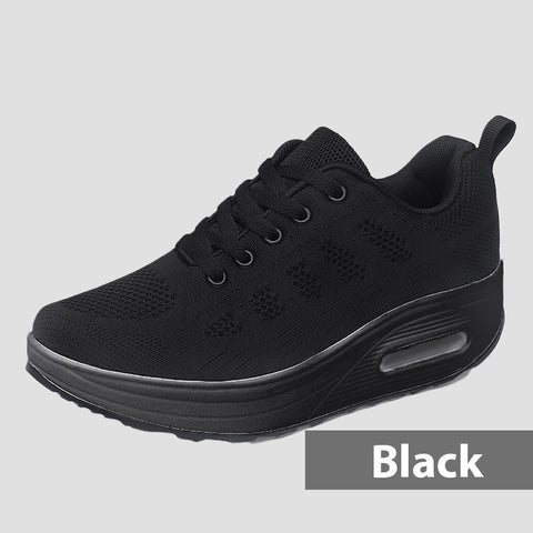 Hatmeo Thick-soled high-heeled sneakers