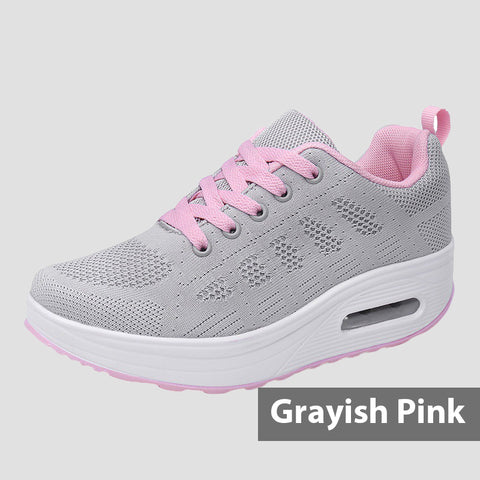 Hatmeo Thick-soled high-heeled sneakers