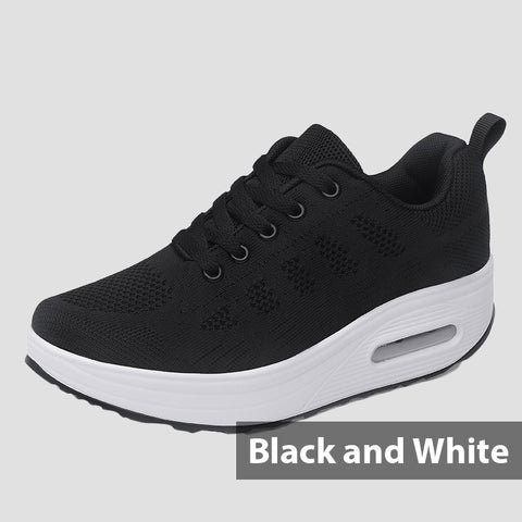 Hatmeo Thick-soled high-heeled sneakers