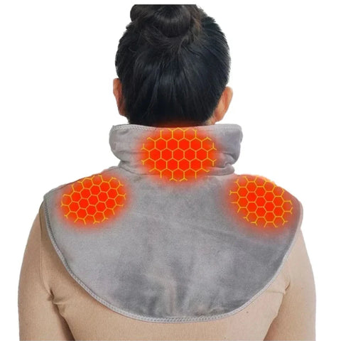 Hatmeo Shoulder and Neck Massage Heating Pad