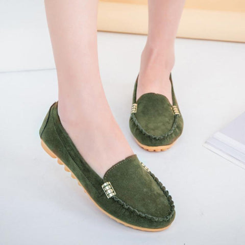 Hatmeo Women's Casual Flat Shoes