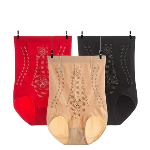 Hatmeo High Waist Antibacterial Negative Ion Shapewear