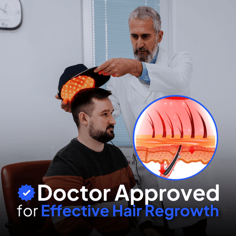 Hatmeo® Laser Cap that Reverses Hair Loss and Promotes Regrowth