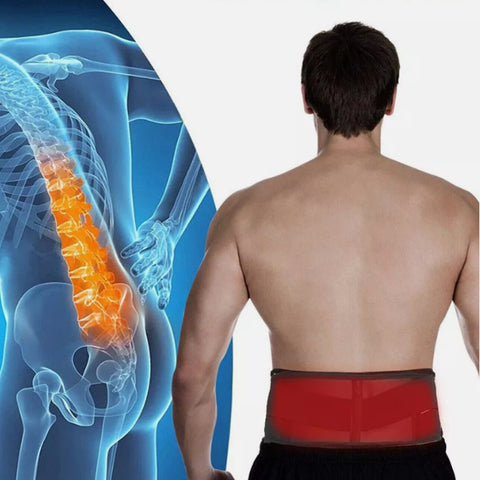 Hatmeo Lumbar Spine Pain Relief Magnetic Heat Belt
