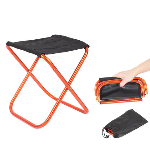 Portable Folding Stool For Outdoor Camping & Fishing & Trips