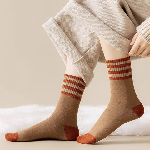 Hatmeo【10 Pairs】Women‘s Thick Wool Winter Socks to Keep Warm