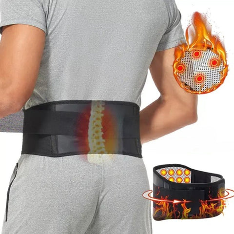 Hatmeo Lumbar Spine Pain Relief Magnetic Heat Belt