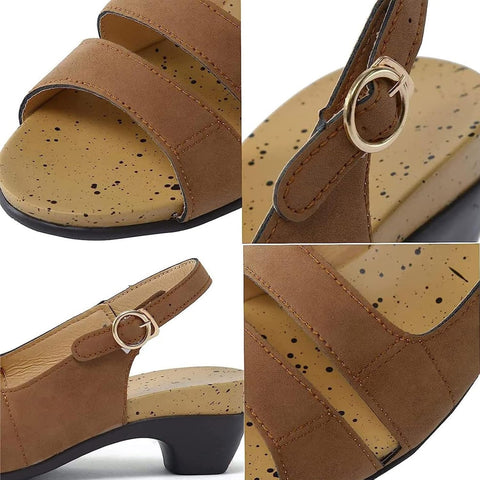 Hatmeo Strapless Open-Toe Sandals