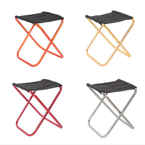 Portable Folding Stool For Outdoor Camping & Fishing & Trips