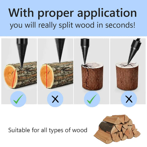 Hatmeo Firewood Chopping Home Drill