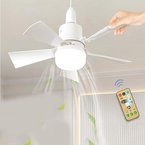 Hatmeo Outfany 2-In-1Portable CeilingFan AQY