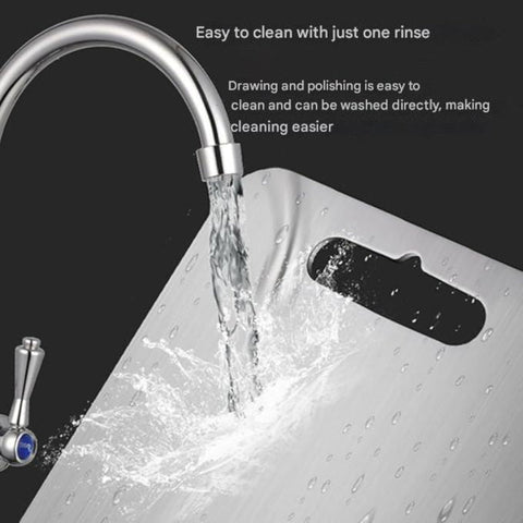 9.06x13.39 Inch Durable 304 Stainless Steel Chopping Board