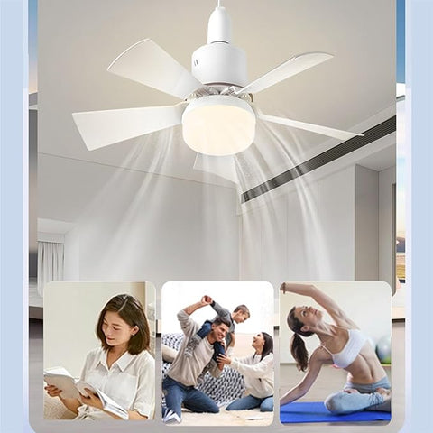 Hatmeo Outfany 2-In-1Portable CeilingFan AQY