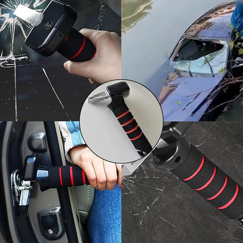 Hatmeo Anti-Slip Multi-Function Safety Hammer
