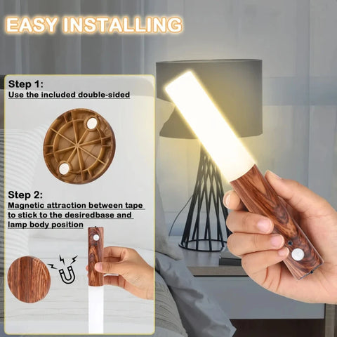 Hatmeo Intelligent Human Body Sensing LED Night Light Creative Lamp