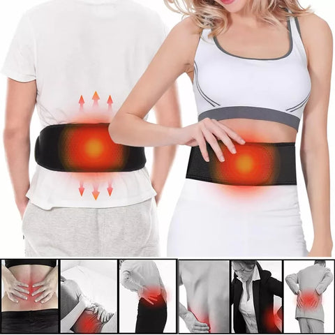 Hatmeo Lumbar Spine Pain Relief Magnetic Heat Belt
