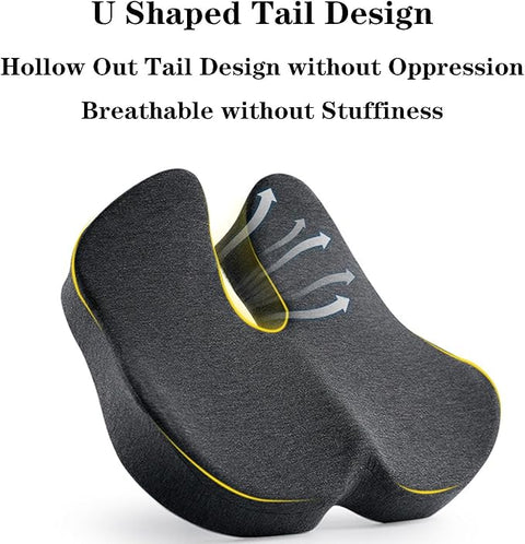 Hatmeo Memory Foam Seat Chair Cushion
