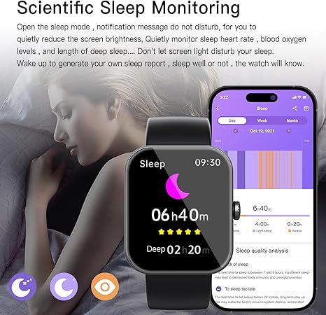 Hatmeo Blood Sugar Monitor Watch