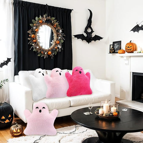 Halloween Ghost Plush Pillow Ghost Shaped Pillow