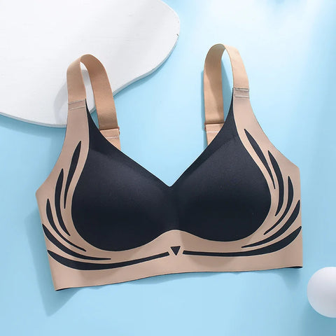 Hatmeo Skin-Friendly Breathable Push-Up Bra
