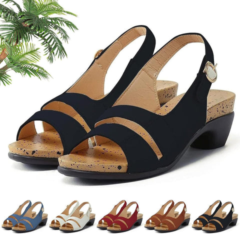 Hatmeo Strapless Open-Toe Sandals