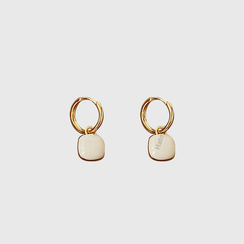 🔥🔥🔥Drop Glaze Earrings with Red Heart-BT005