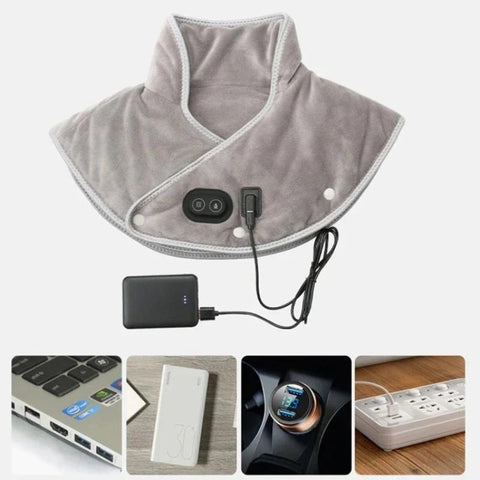 Hatmeo Shoulder and Neck Massage Heating Pad