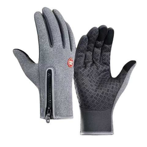 Hatmeo Outdoor Mountaineering Skiing Cycling Gloves With Zipper
