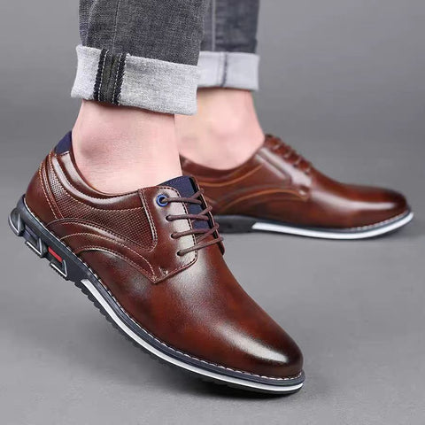 Hatmeo Men's Orthopedic Dress Shoes